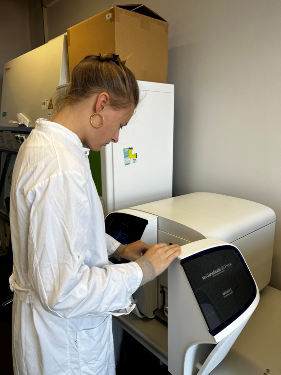Vorbereitung des Ion S5 für die Initialisierung. (Foto: Patrick Zitzow)